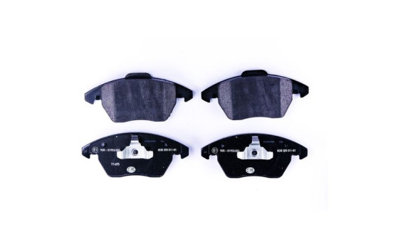Brake Pad Set, disc brake 8DB 355 011-811 Hella