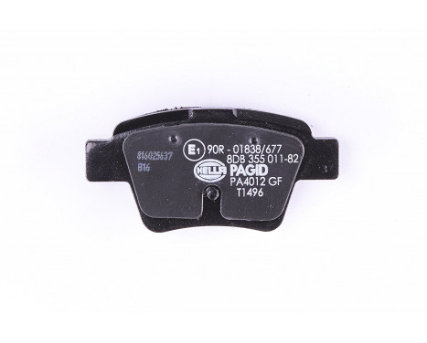 Brake Pad Set, disc brake 8DB 355 011-821 Hella Pagid GmbH, Image 3