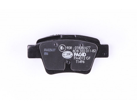 Brake Pad Set, disc brake 8DB 355 011-821 Hella, Image 3