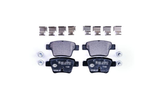 Brake Pad Set, disc brake 8DB 355 011-821 Hella, Image 5