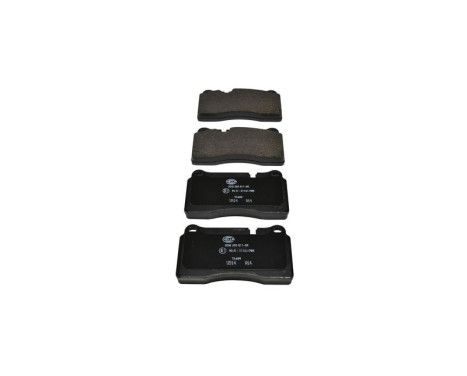 Brake Pad Set, disc brake 8DB 355 011-851 Hella