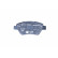 Brake Pad Set, disc brake 8DB 355 011-871 Hella, Thumbnail 3