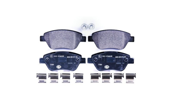 Brake Pad Set, disc brake 8DB 355 011-871 Hella, Image 4