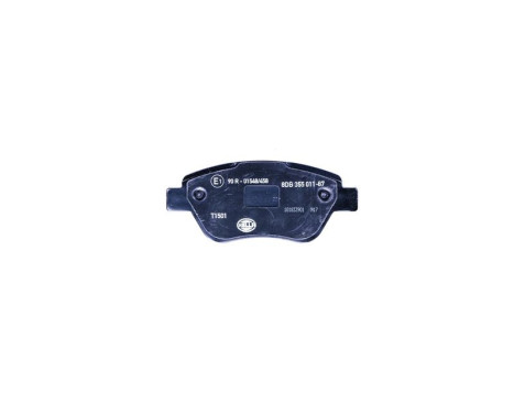 Brake Pad Set, disc brake 8DB 355 011-871 Hella, Image 5