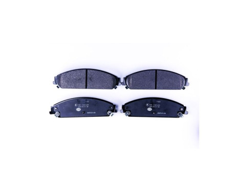 Brake Pad Set, disc brake 8DB 355 011-891 Hella