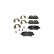 Brake Pad Set, disc brake 8DB 355 011-981 Hella