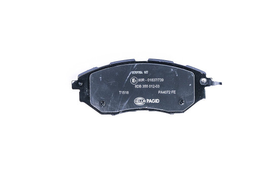 Brake Pad Set, disc brake 8DB 355 012-031 Hella, Image 3