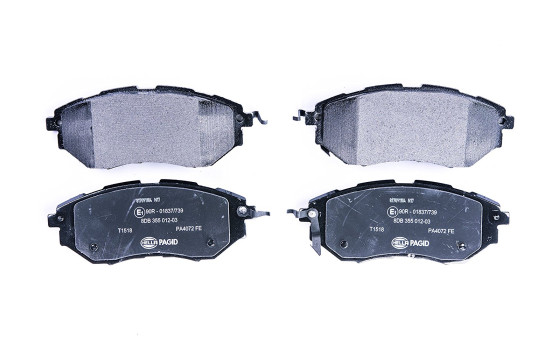 Brake Pad Set, disc brake 8DB 355 012-031 Hella