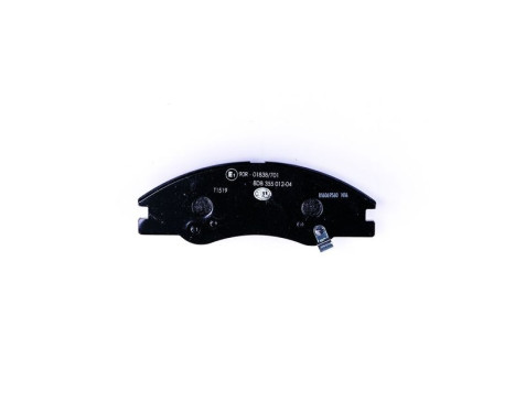 Brake Pad Set, disc brake 8DB 355 012-041 Hella, Image 2