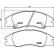 Brake Pad Set, disc brake 8DB 355 012-041 Hella, Thumbnail 4