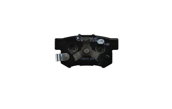 Brake Pad Set, disc brake 8DB 355 012-061 Hella, Image 2