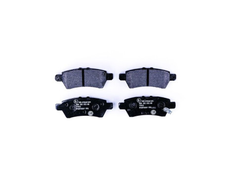 Brake Pad Set, disc brake 8DB 355 012-081 Hella