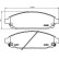 Brake Pad Set, disc brake 8DB 355 012-101 Hella, Thumbnail 4