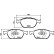 Brake Pad Set, disc brake 8DB 355 012-111 Hella, Thumbnail 4