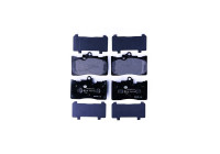 Brake Pad Set, disc brake 8DB 355 012-121 Hella