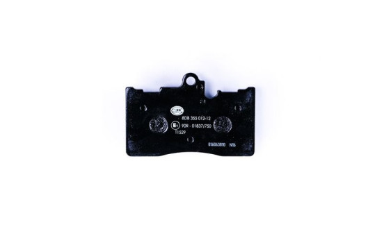 Brake Pad Set, disc brake 8DB 355 012-121 Hella, Image 2