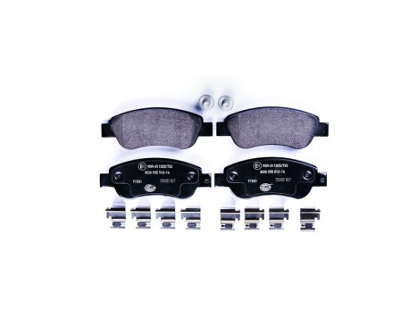 Brake Pad Set, disc brake 8DB 355 012-141 Hella, Image 4