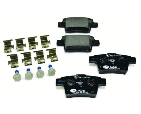 Brake Pad Set, disc brake 8DB 355 012-171 Hella Pagid GmbH, Image 2