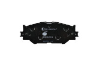 Brake Pad Set, disc brake 8DB 355 012-241 Hella