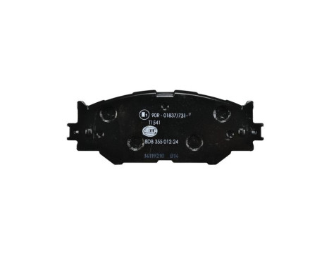 Brake Pad Set, disc brake 8DB 355 012-241 Hella