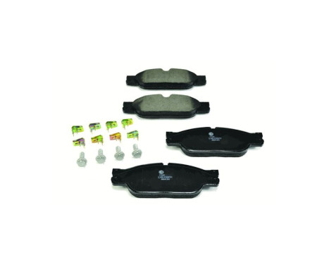 Brake Pad Set, disc brake 8DB 355 012-251 Hella