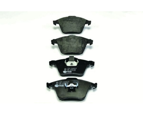 Brake Pad Set, disc brake 8DB 355 012-281 Hella Pagid GmbH