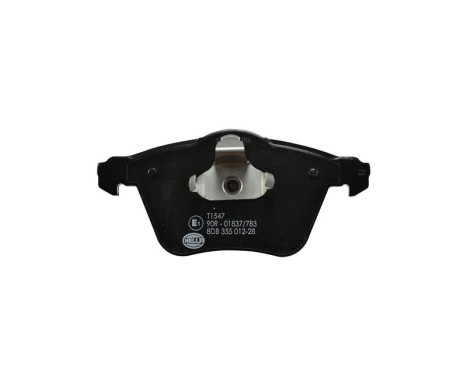 Brake Pad Set, disc brake 8DB 355 012-281 Hella, Image 2