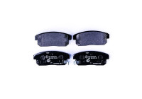 Brake pad set, disc brake 8DB 355 012-331 Hella