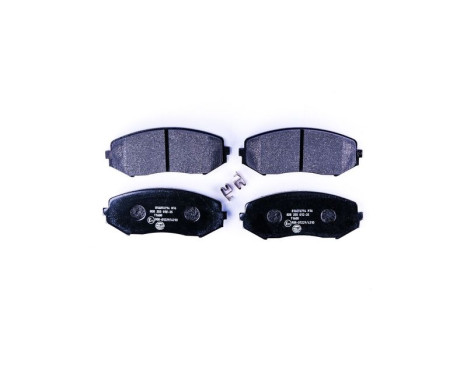 Brake Pad Set, disc brake 8DB 355 012-351 Hella