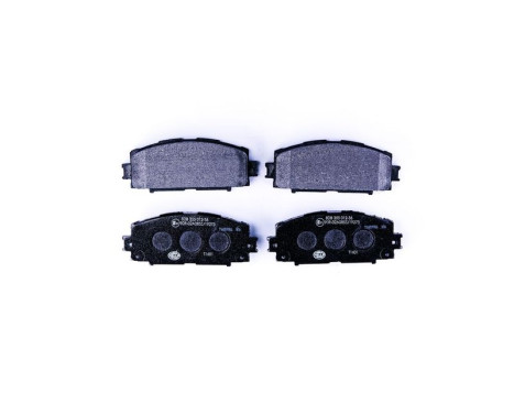 Brake Pad Set, disc brake 8DB 355 012-361 Hella