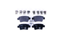 Brake Pad Set, disc brake 8DB 355 012-391 Hella