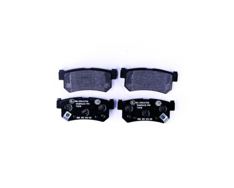 Brake Pad Set, disc brake 8DB 355 012-501 Hella