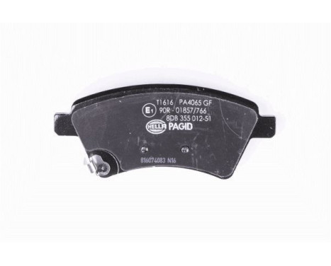 Brake Pad Set, disc brake 8DB 355 012-511 Hella Pagid GmbH, Image 3