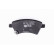Brake Pad Set, disc brake 8DB 355 012-511 Hella Pagid GmbH, Thumbnail 3