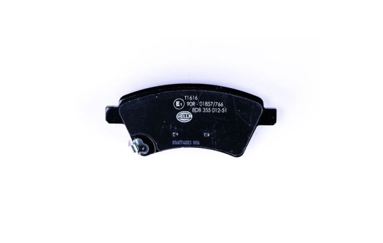 Brake Pad Set, disc brake 8DB 355 012-511 Hella, Image 2