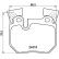 Brake Pad Set, disc brake 8DB 355 012-551 Hella Pagid GmbH, Thumbnail 4
