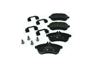 Brake Pad Set, disc brake 8DB 355 012-581 Hella