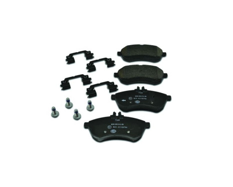 Brake Pad Set, disc brake 8DB 355 012-581 Hella