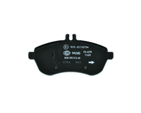 Brake Pad Set, disc brake 8DB 355 012-601 Hella Pagid GmbH, Image 3