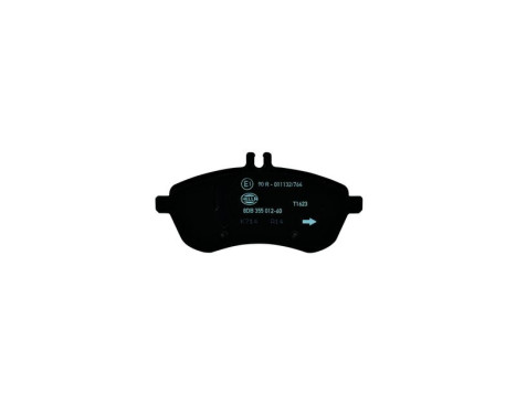 Brake Pad Set, disc brake 8DB 355 012-601 Hella, Image 2