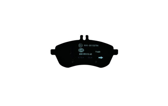Brake Pad Set, disc brake 8DB 355 012-601 Hella, Image 2