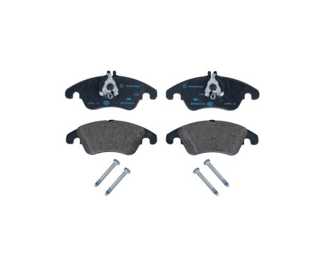 Brake pad set, disc brake 8DB 355 012-621 Hella