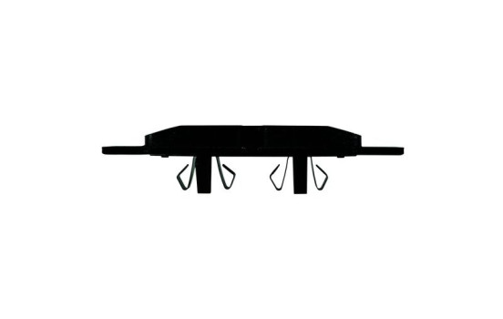 Brake Pad Set, disc brake 8DB 355 012-661 Hella