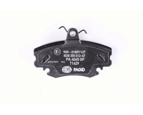 Brake Pad Set, disc brake 8DB 355 012-671 Hella Pagid GmbH, Image 3
