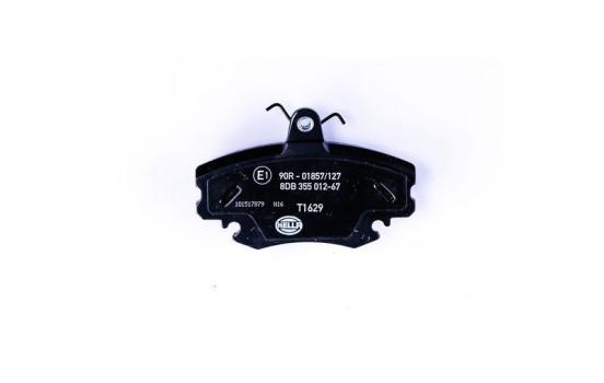 Brake Pad Set, disc brake 8DB 355 012-671 Hella, Image 2