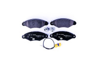 Brake Pad Set, disc brake 8DB 355 012-711 Hella
