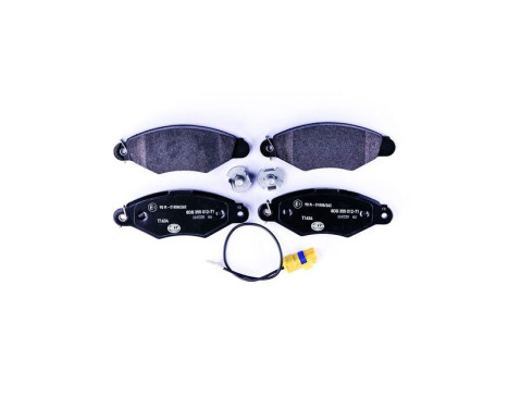 Brake Pad Set, disc brake 8DB 355 012-711 Hella