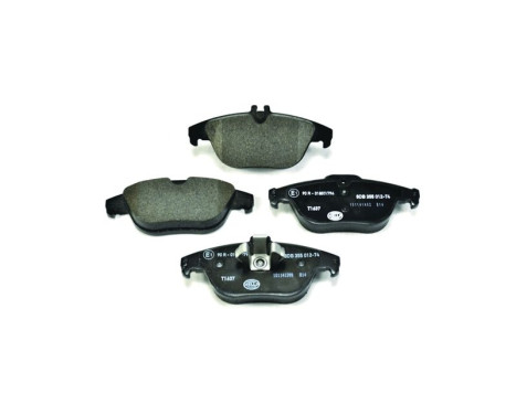 Brake Pad Set, disc brake 8DB 355 012-741 Hella