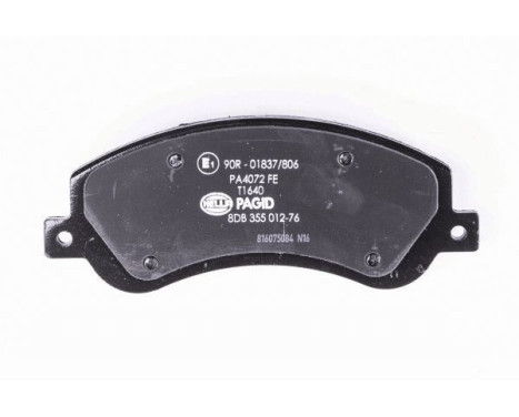 Brake Pad Set, disc brake 8DB 355 012-761 Hella Pagid GmbH, Image 3