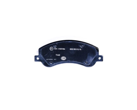 Brake Pad Set, disc brake 8DB 355 012-761 Hella, Image 2